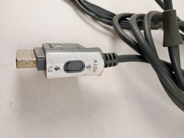 Cabo Vídeo Componente Original Microsoft Xbox 360 HD AV (Fat / Slim) - Foto 5