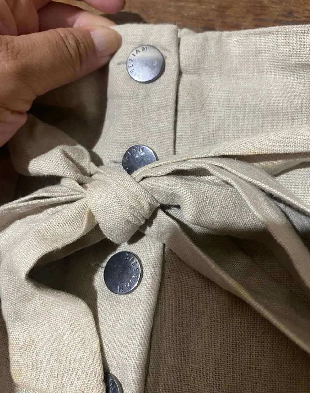Short de linho nunca usado P  - Foto 5