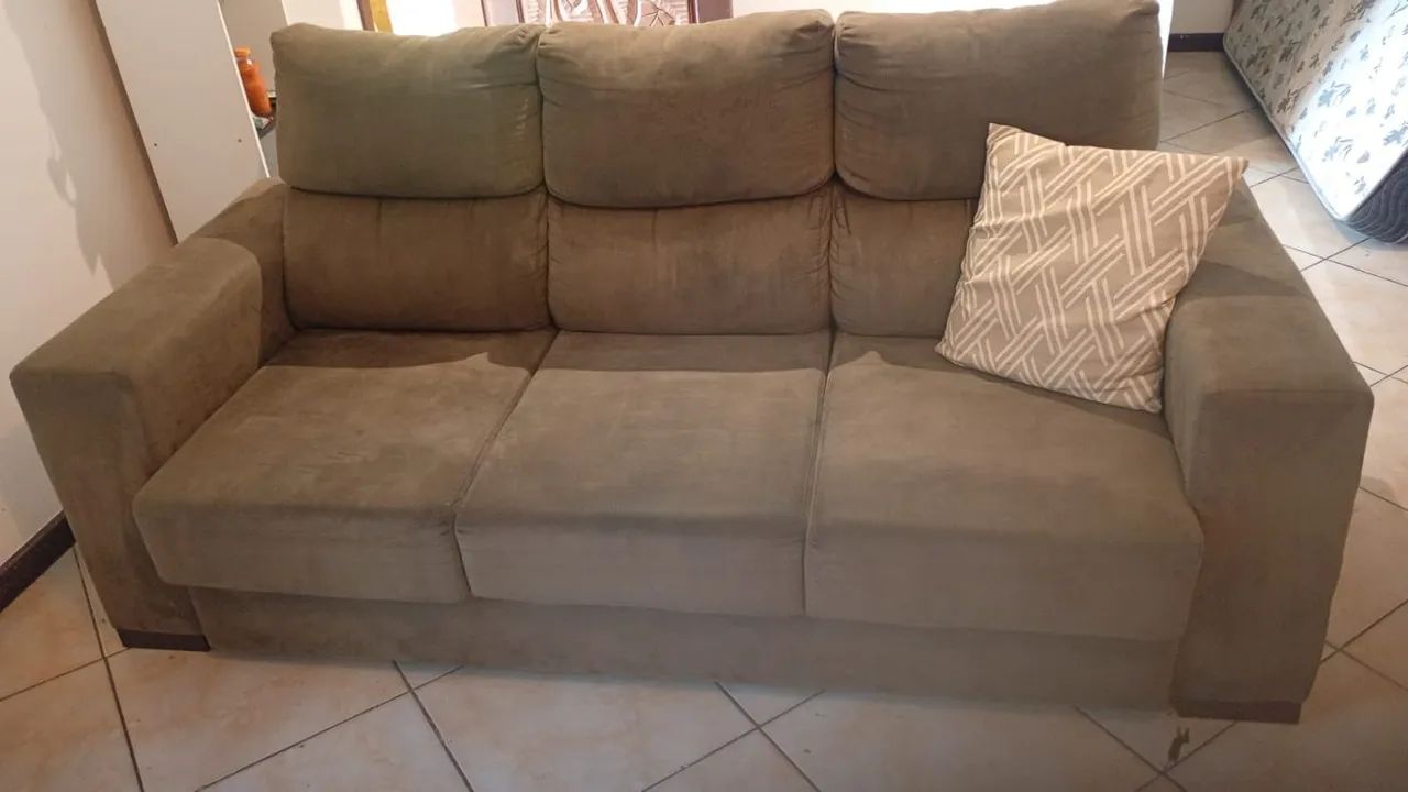 Sofá retrátil 3 e 2 lugares