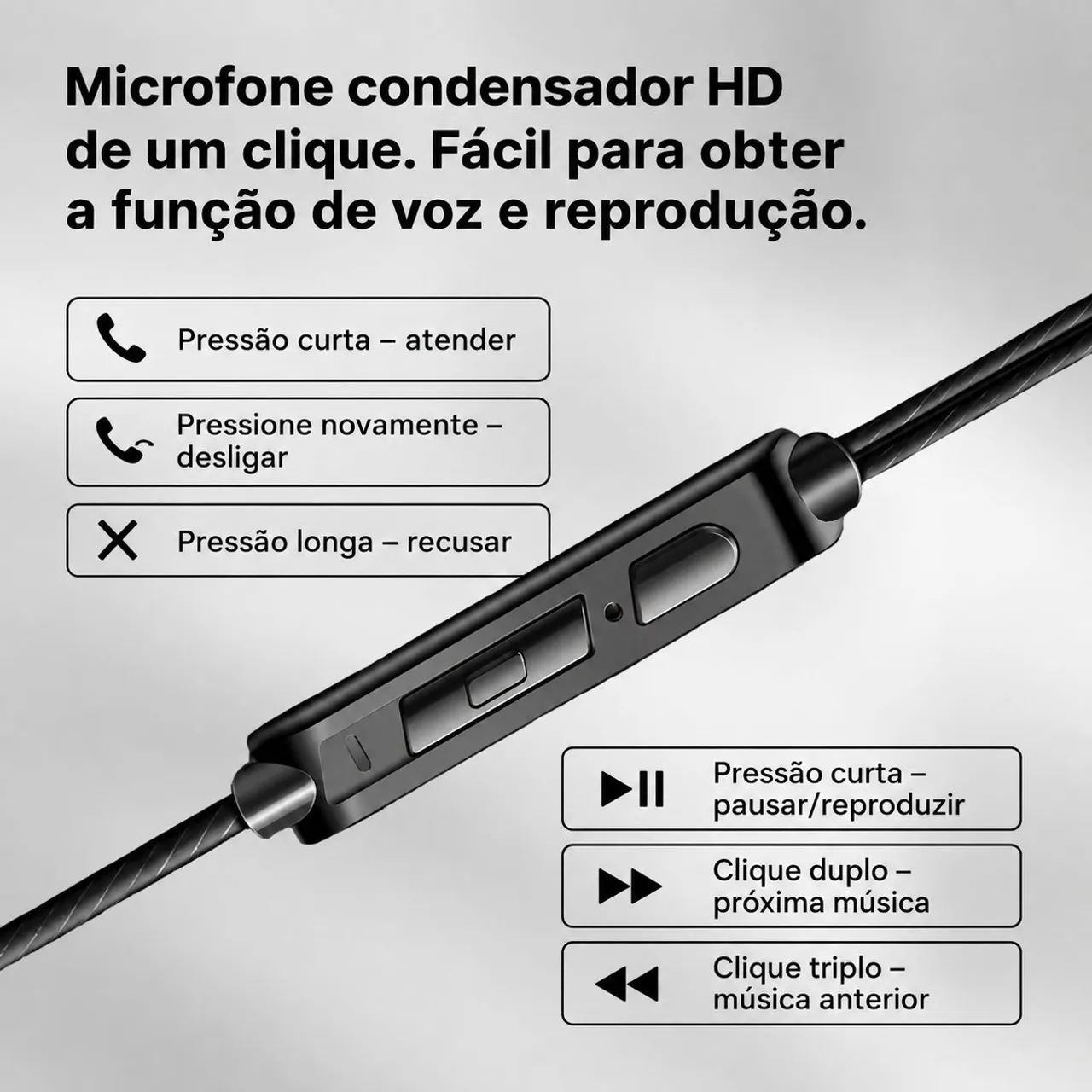 Fone AK6 C/MICROFONE - Foto 4