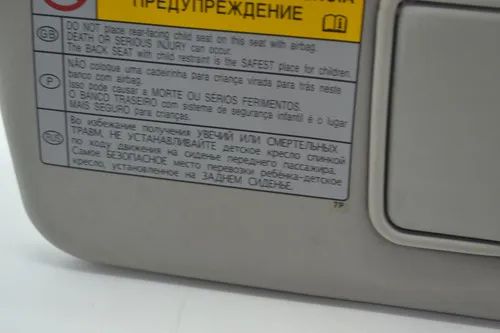 Quebra Sol Lado Direito Passageiro Suzuki Jimny 2015 Origina - Foto 5