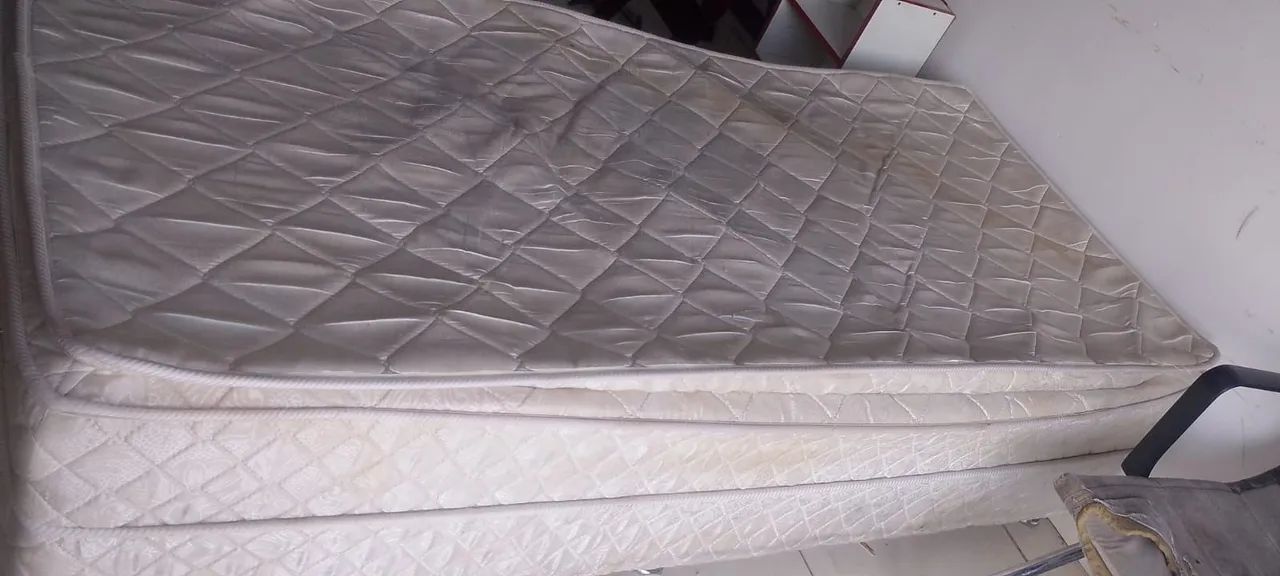 Cama Box Solteiro Pelmex - Semi Nova Espuma (FRETE GRÁTIS) - Foto 5