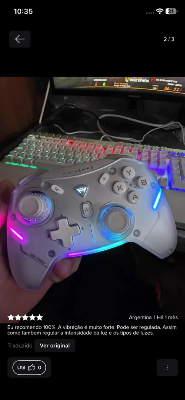 Controle gamer - Foto 3