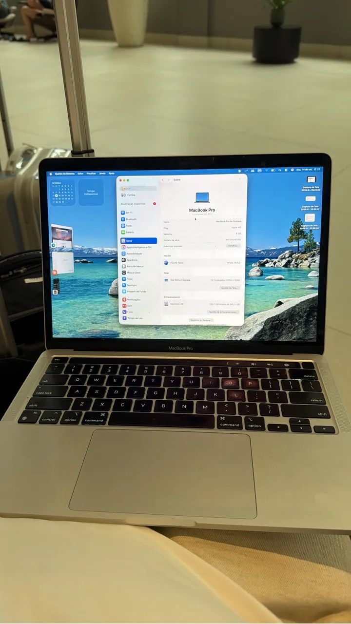 MacBook Pro 13? M2 2022 | 8GB RAM | SSD 256GB | Prateado