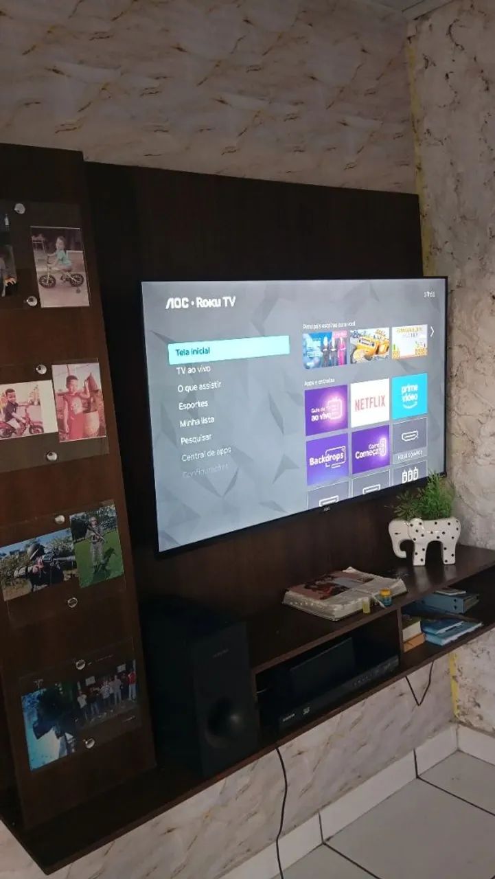 Vendo tvRoku 50 polegadas  - Foto 2