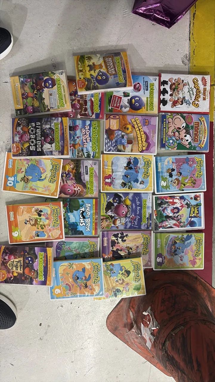 DVDs infantis 