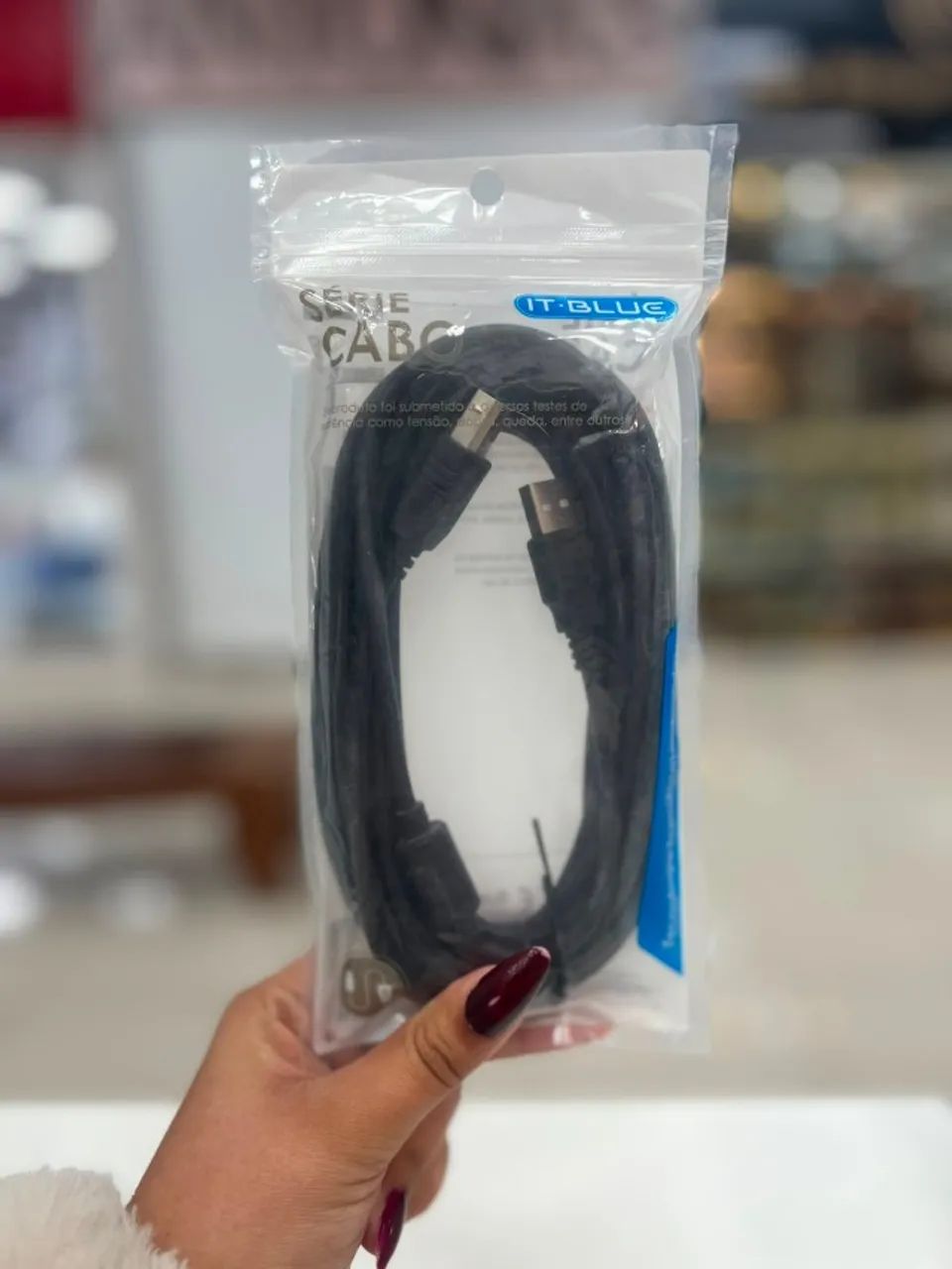 CABO USB PARA IMPRESSORA