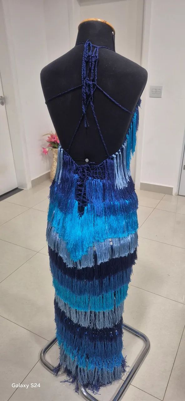 Vestido novissímo crochê exclusivo - Foto 2