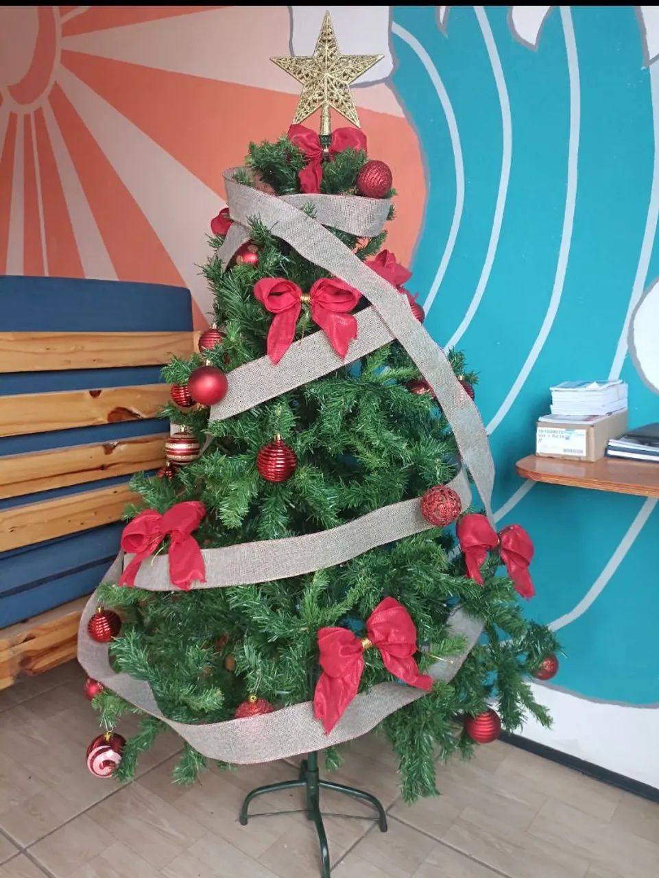 Vendo Árvore de Natal completa  - Foto 2