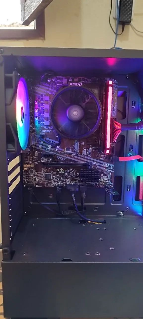Pc gamer MSI AMD R5 4650g - Foto 2