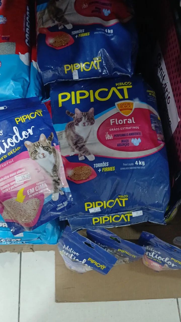 AREIAS PARA GATO