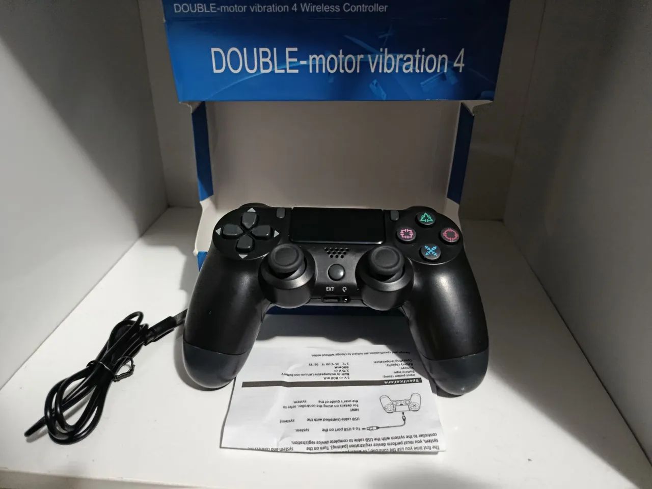Controle Joystick PS4 PC Bluetooth - Foto 2