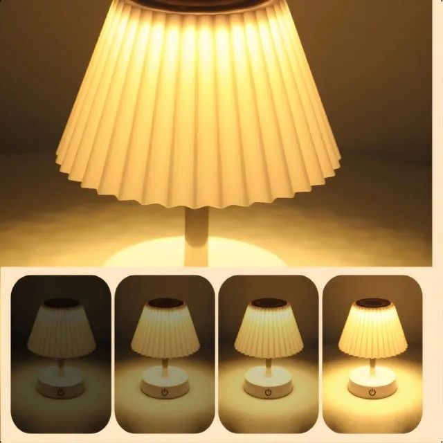 Luminaria de Mesa Abajur Led Ajustável com Touch - Foto 4