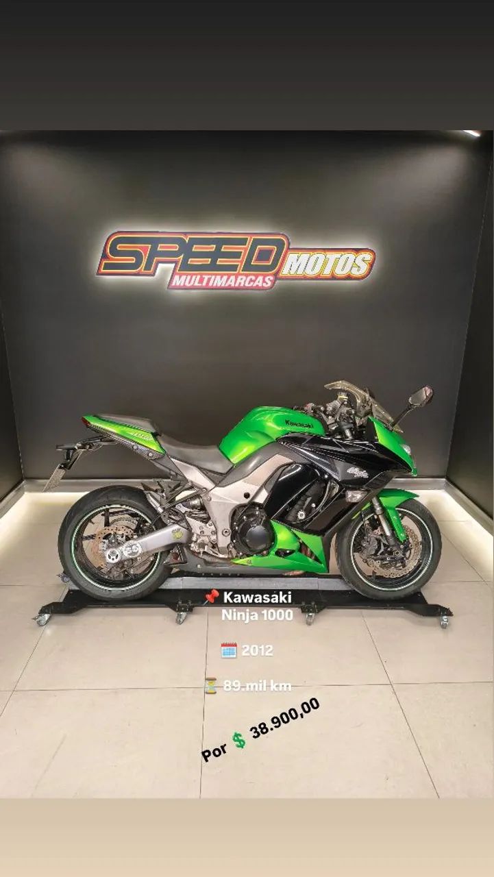Motos Kawasaki Ninja 2012 no Brasil