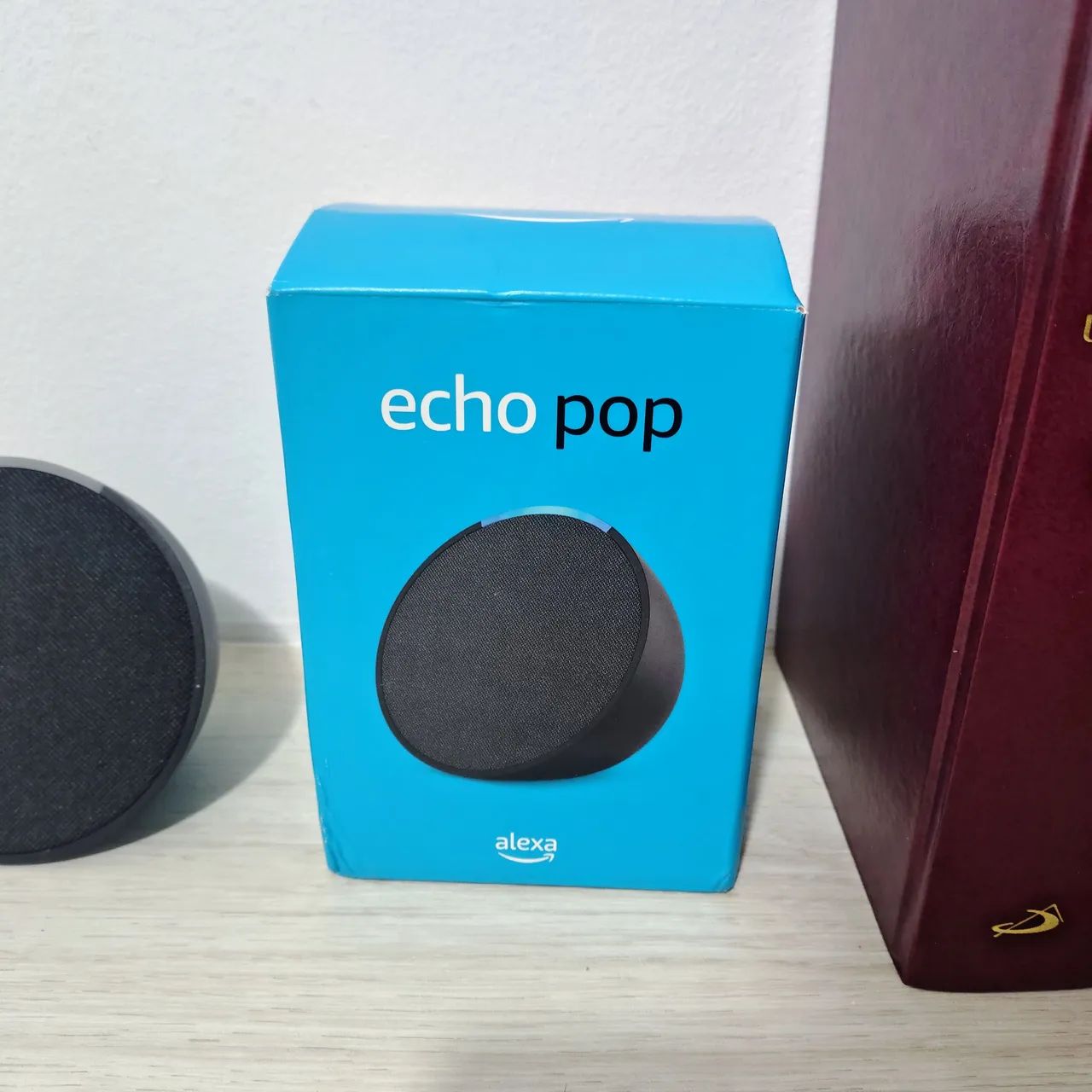 Amazon Echo Pop (1ª Geração) Preta - Completa na Caixa Original - Foto 5