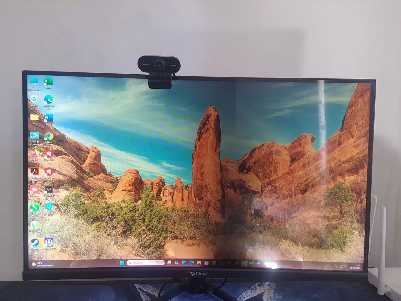 Monitor gamer curvo 27 polegadas 
