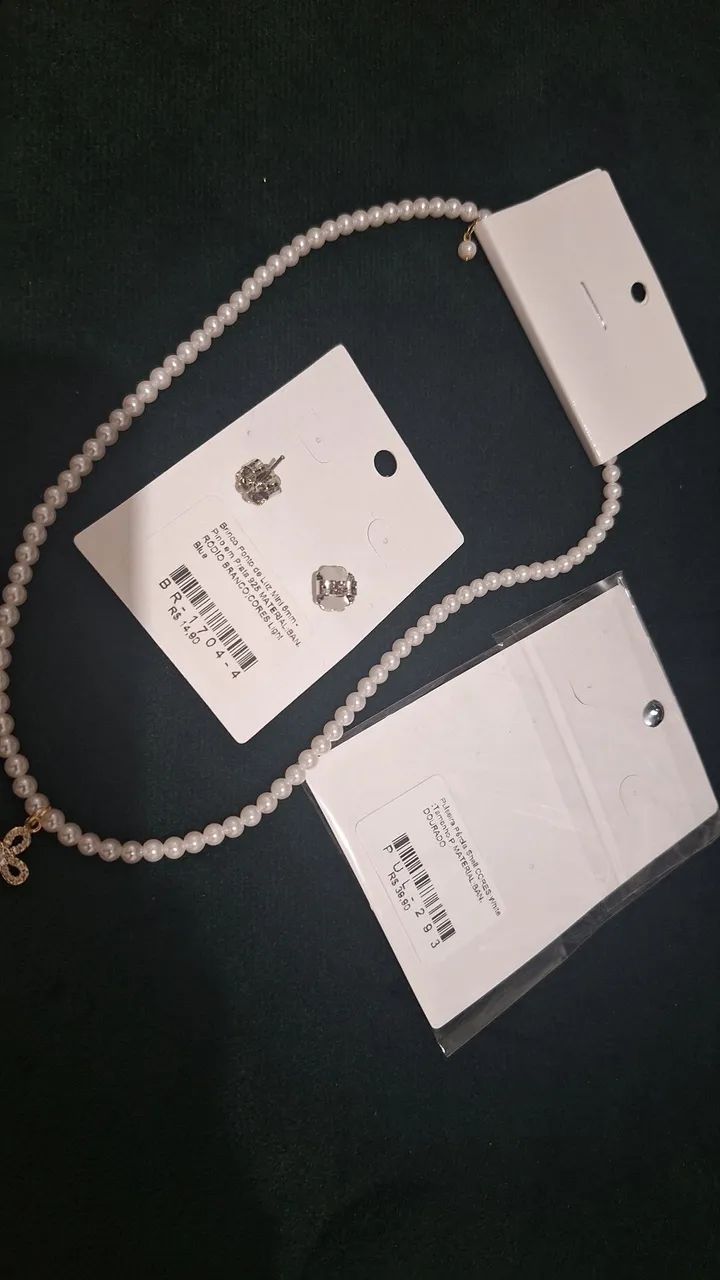 Conjunto de semijoias 