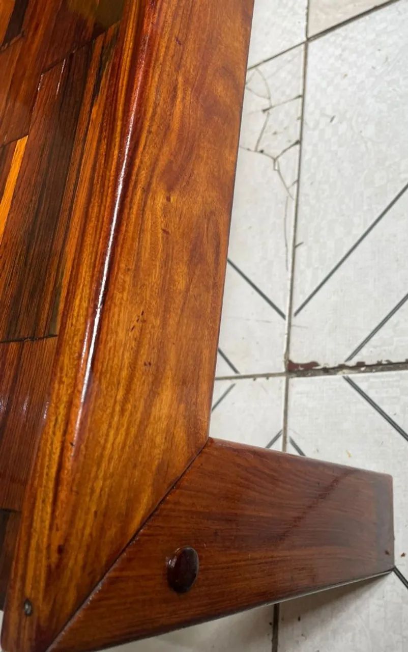 Mesa de centro em Jacarandá Design anos 60 - Foto 3