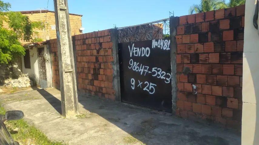 Vendo terreno na Caucaia medindo 9x25