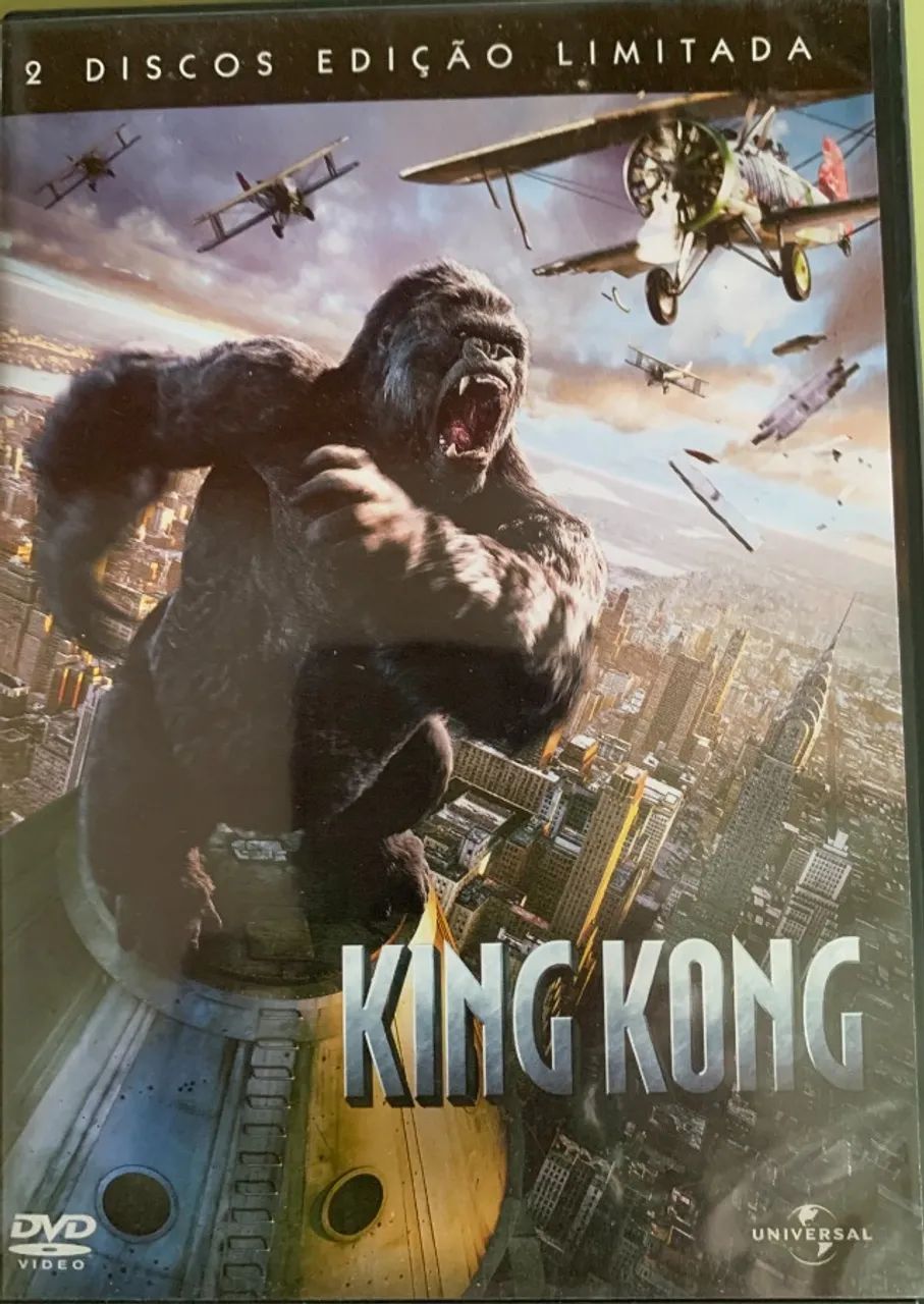 DVD DUPLO KING KONG