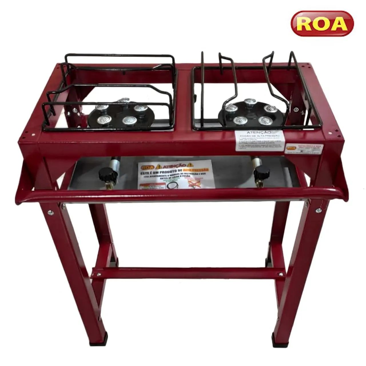 Fogão semi industrial com mesa 