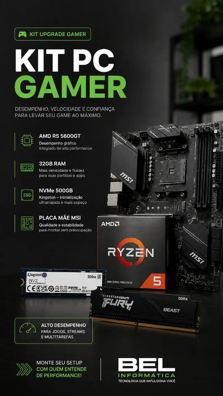 Kit  Gamer 