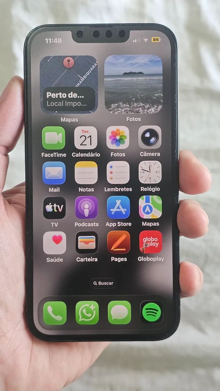 IPHONE 14 256GB, bateria 87% - Celulares e Smartphones