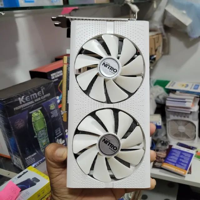 Placa de Vídeo RX 470 8GB Sapphire Nitro - Testada e Funcionando - Foto 4