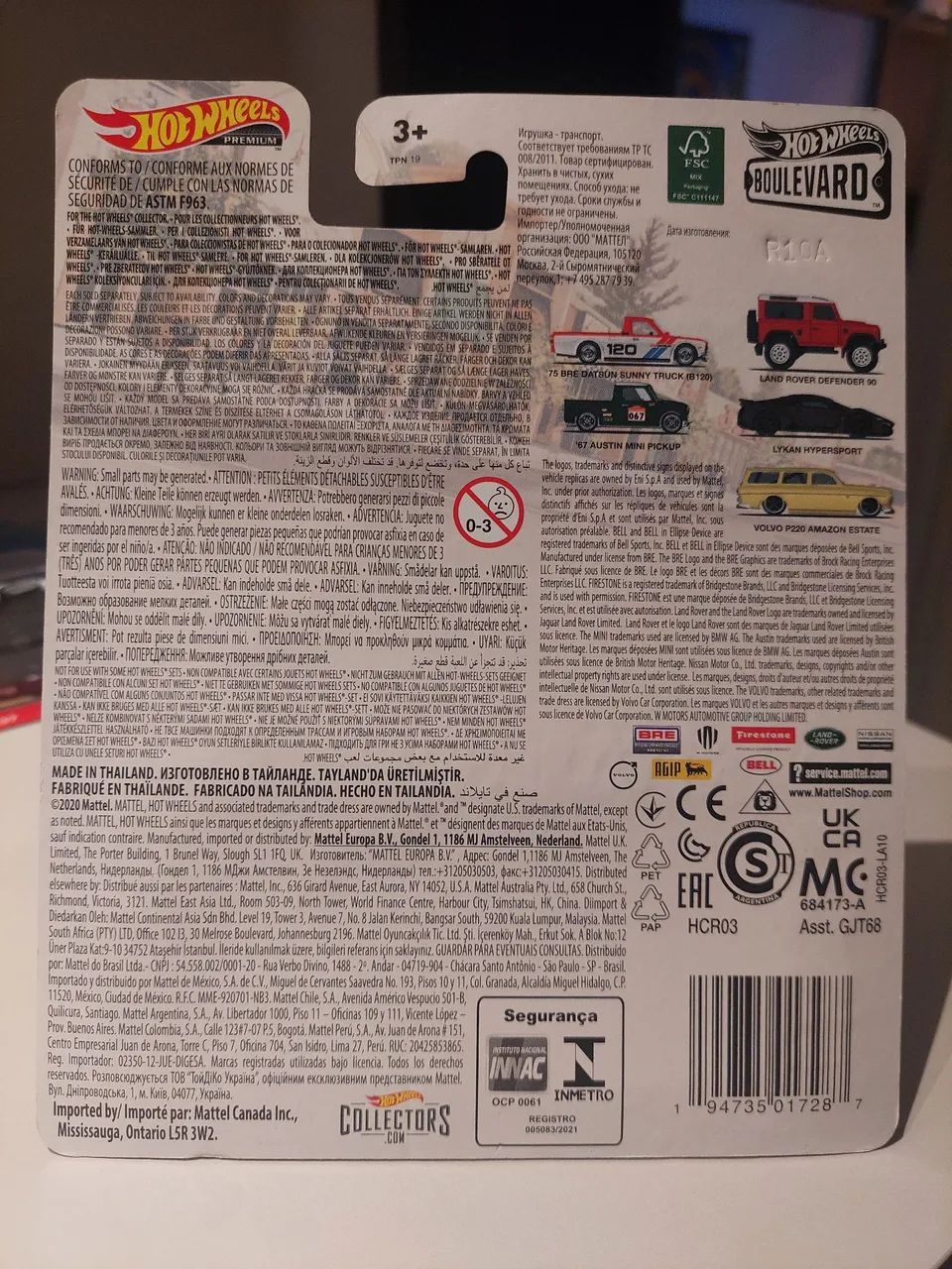 Hot Wheels Boulevard 67 Austin MINI Pickup - Lacrado - Foto 5