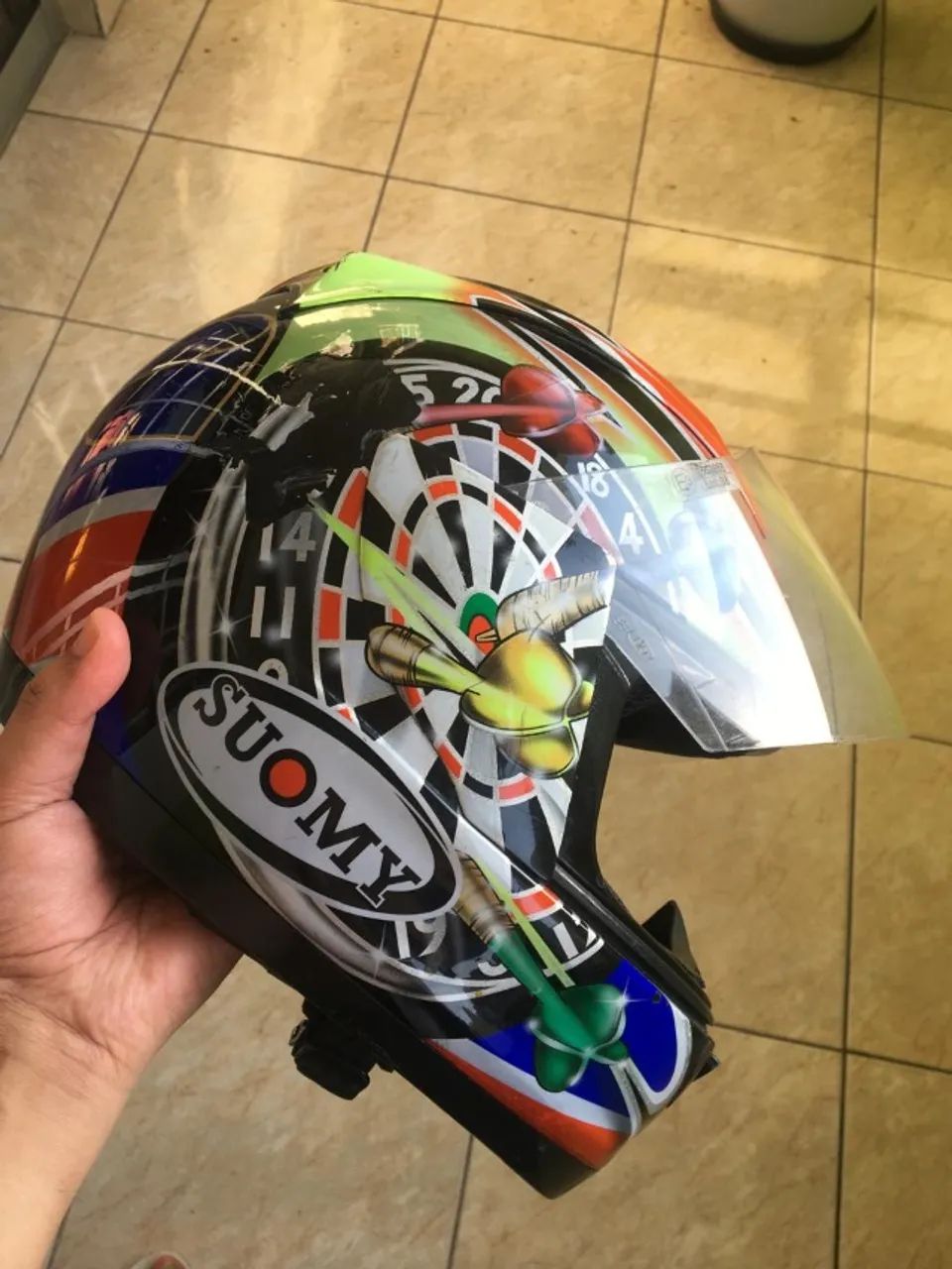 capacete para moto de alta cilindrada  - Foto 4