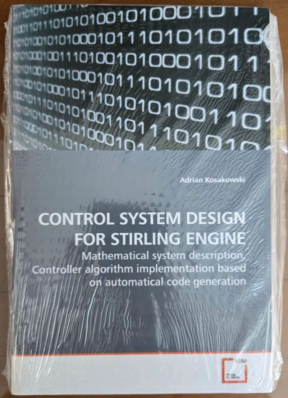 Control System Design for Stirling Engine Kosakowski