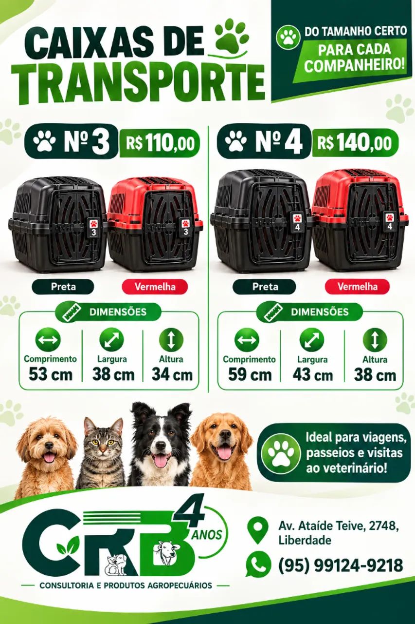 Caixas de Transporte PET
