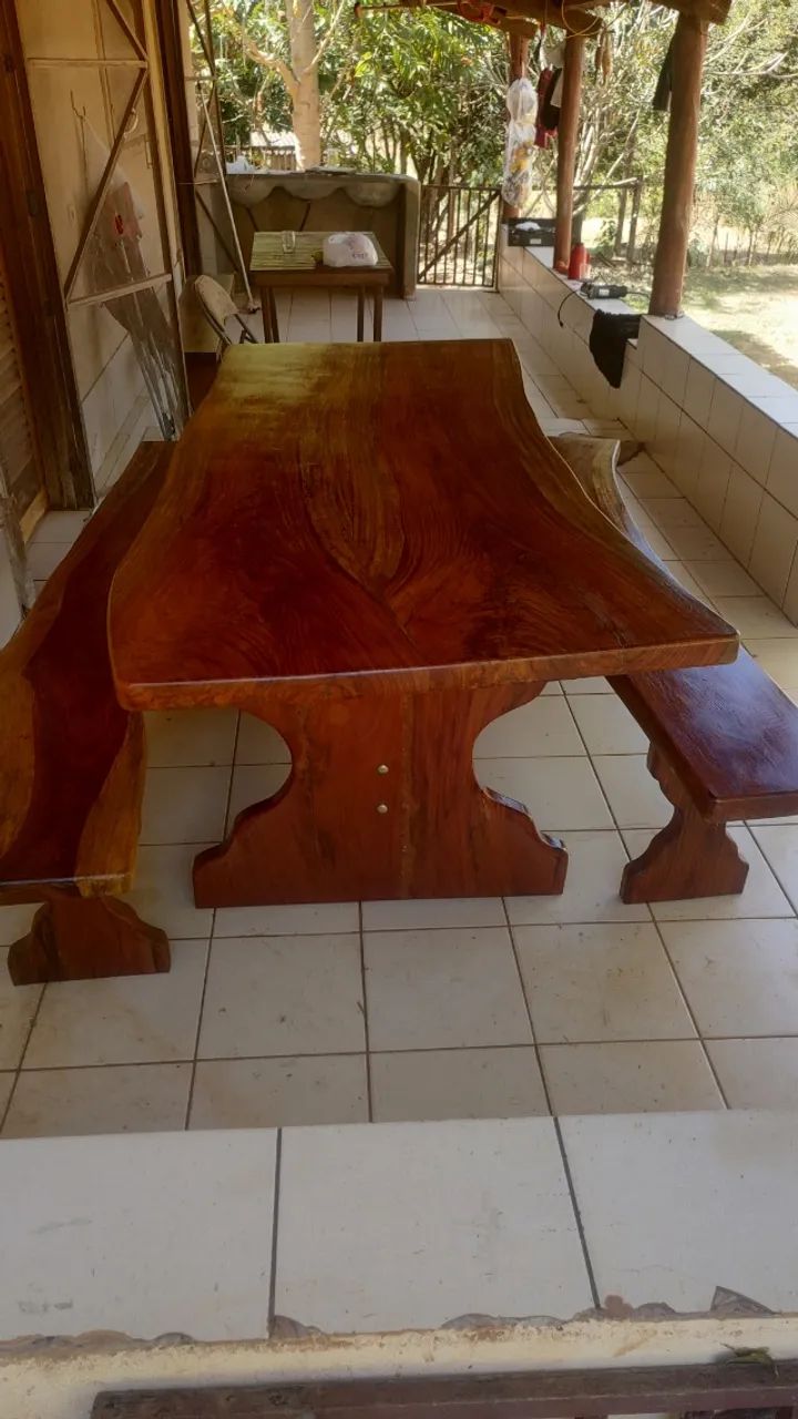 Mesa de madeira  - Foto 4