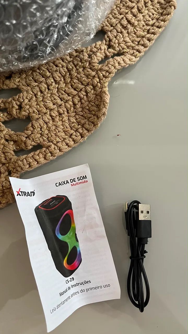 Caixa de som multimídia XTRAD sem fio  - Foto 4