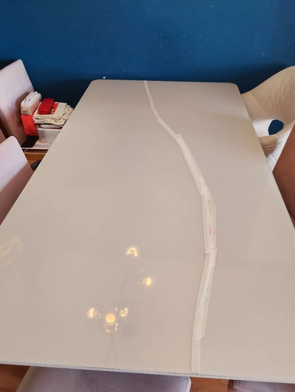 Mesa de jantar retangular venda URGENTE  - Foto 5