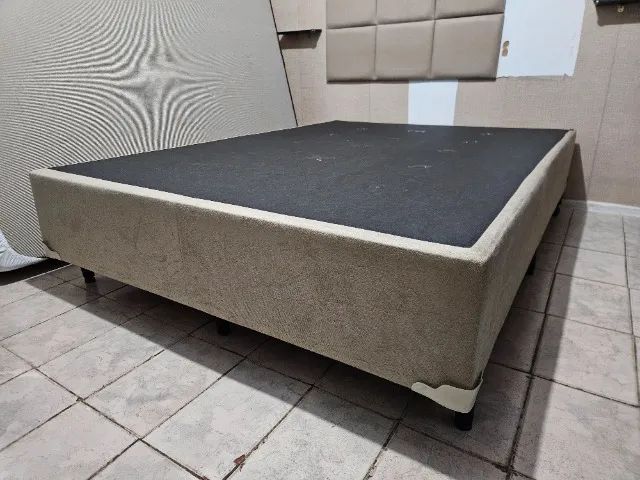 Base box para cama de casal