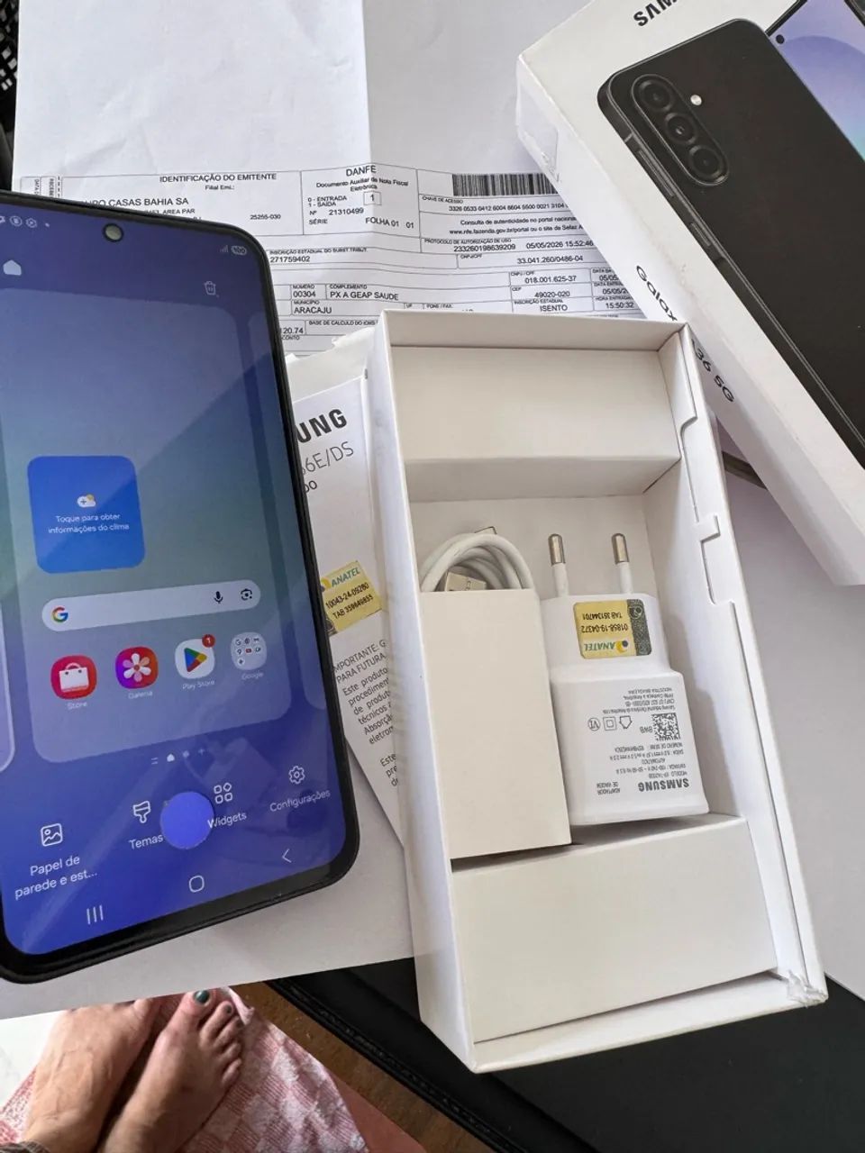 Vendo Samsung A36 com garantia até maio de dois 2027 - Foto 2
