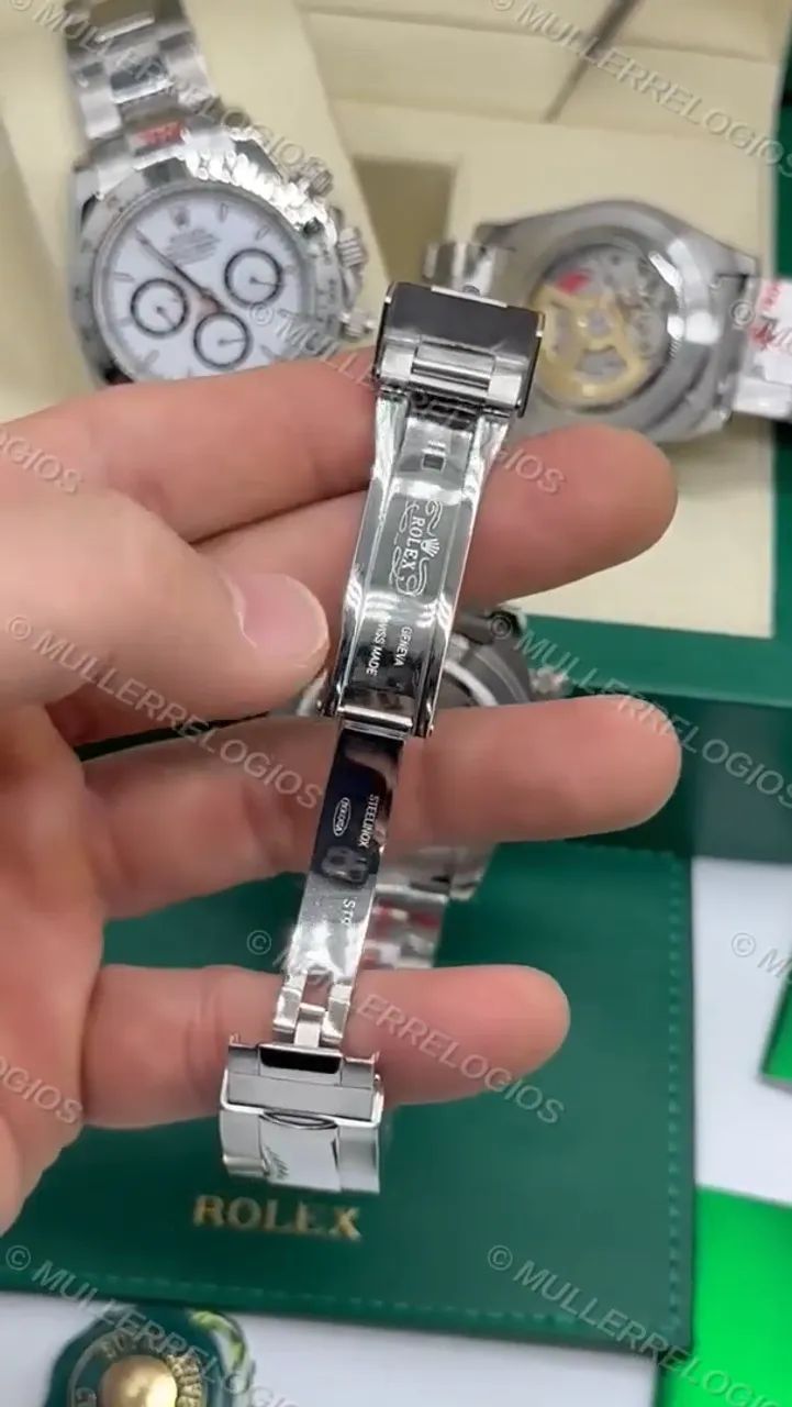 Rolex Daytona Fundo Transparente Automático 40mm - Foto 4
