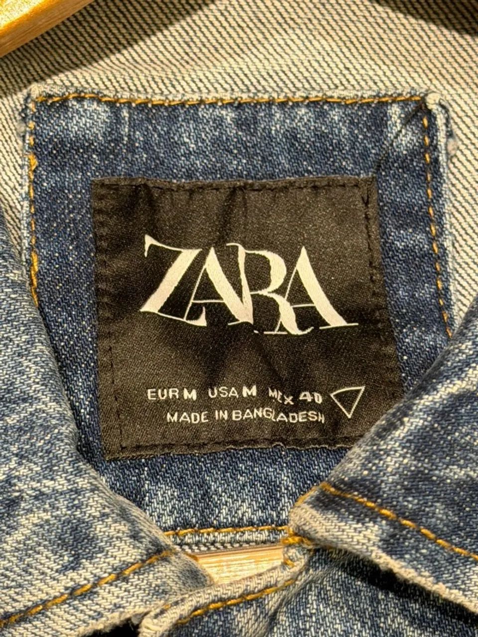 Jaqueta Jeans Zara - Foto 2