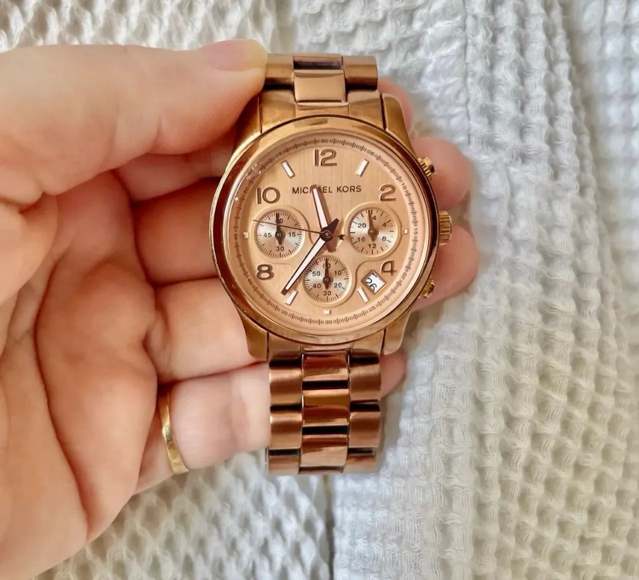 Relógio MK rose 