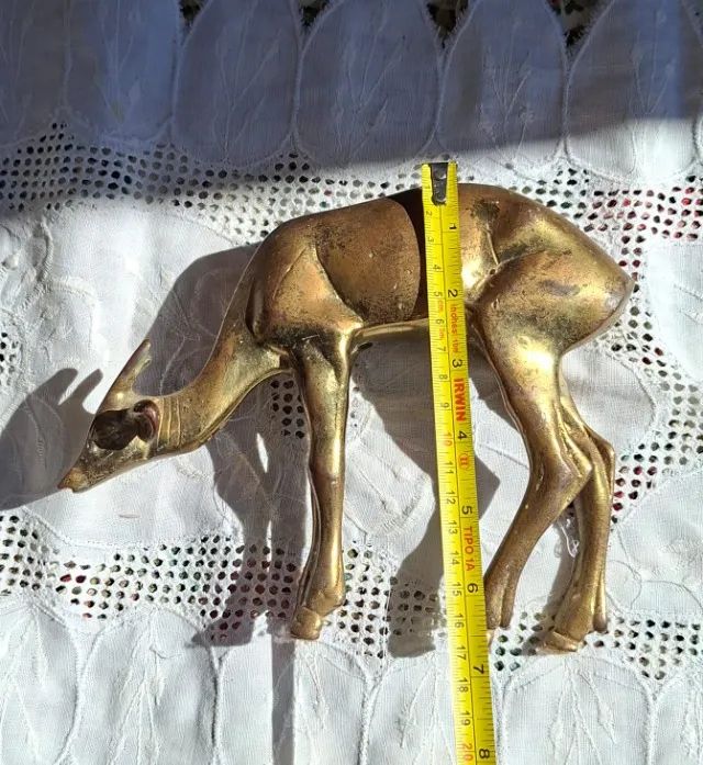Cervo em bronze 1,5kg  - Foto 4