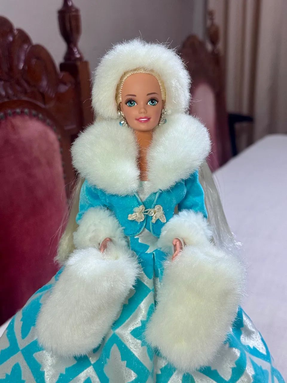 Boneca Barbie 1996 - Winter Renaissance Special Edition