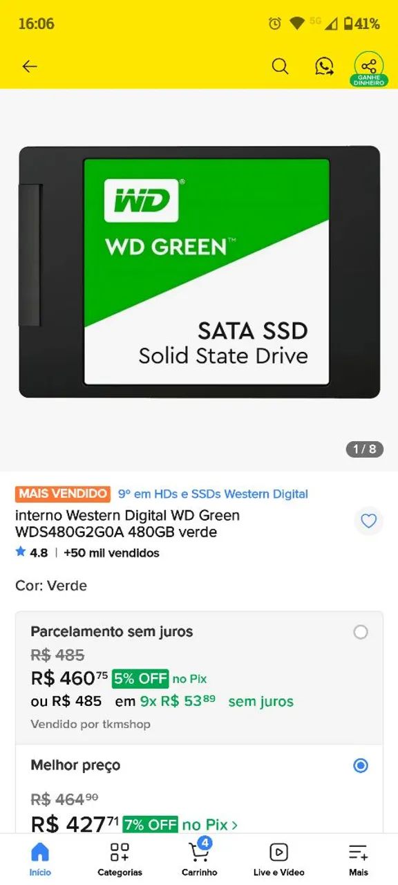 Ssd Wd Green  - Foto 2