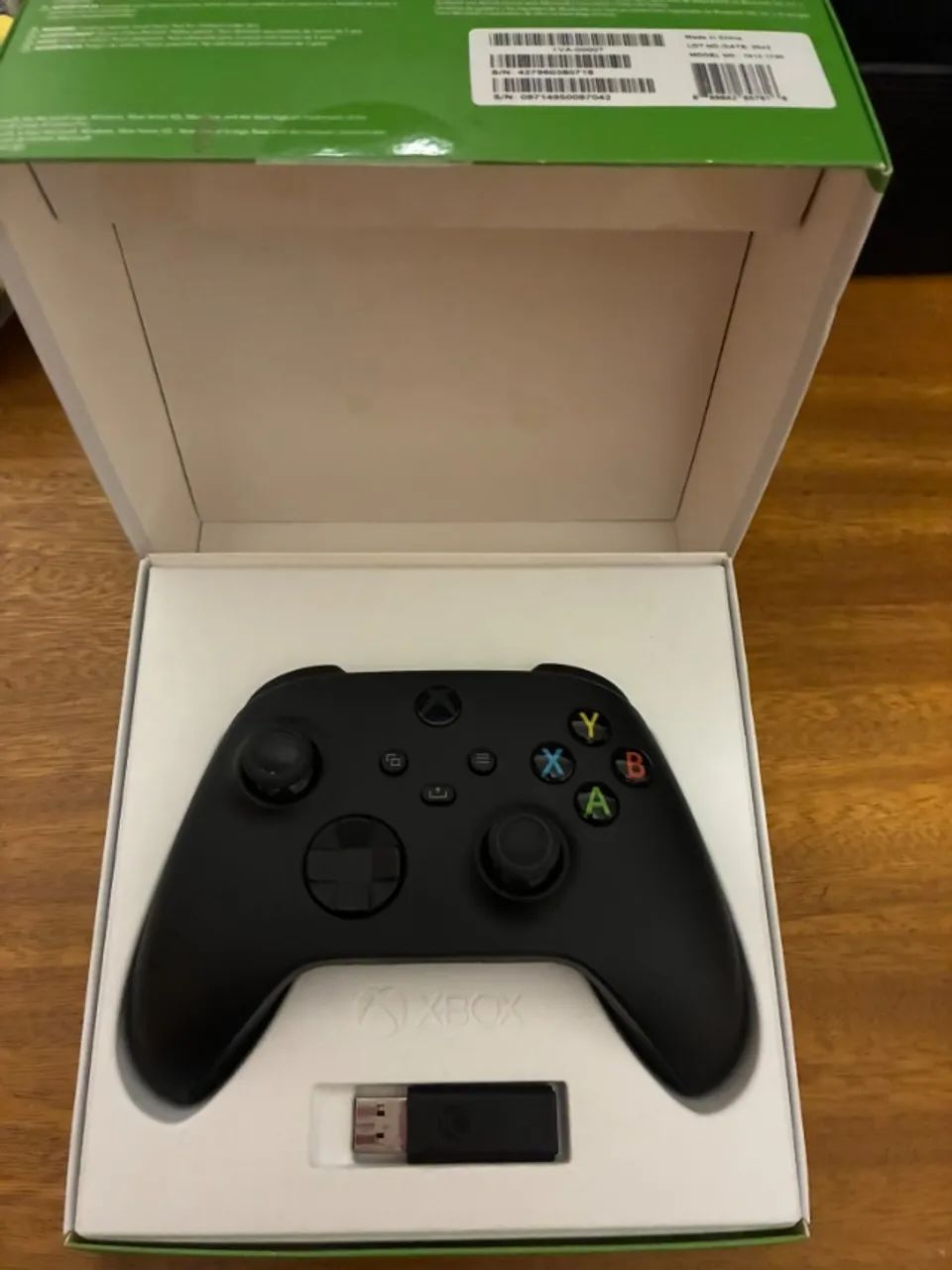 Controle Xbox Series S/X - Preto - Bluetooth - Com dongle wireless original microsoft - Foto 2