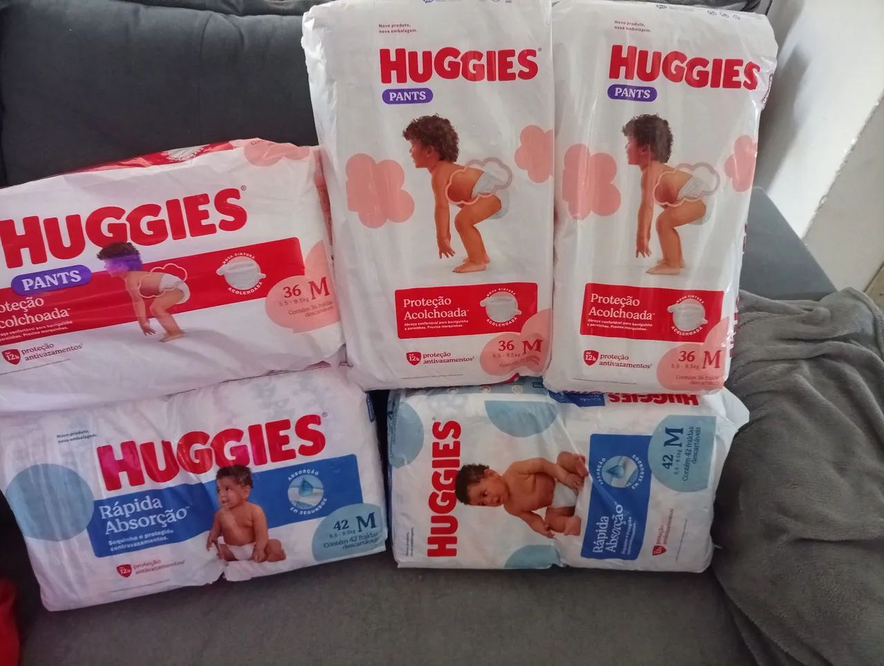 Fraldas Huggies 