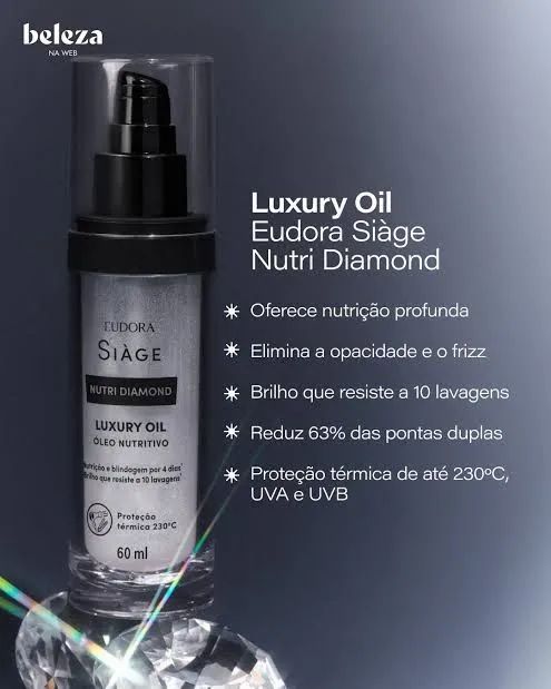 Nutri Diamond Luxury Oil Eudora  - Foto 2