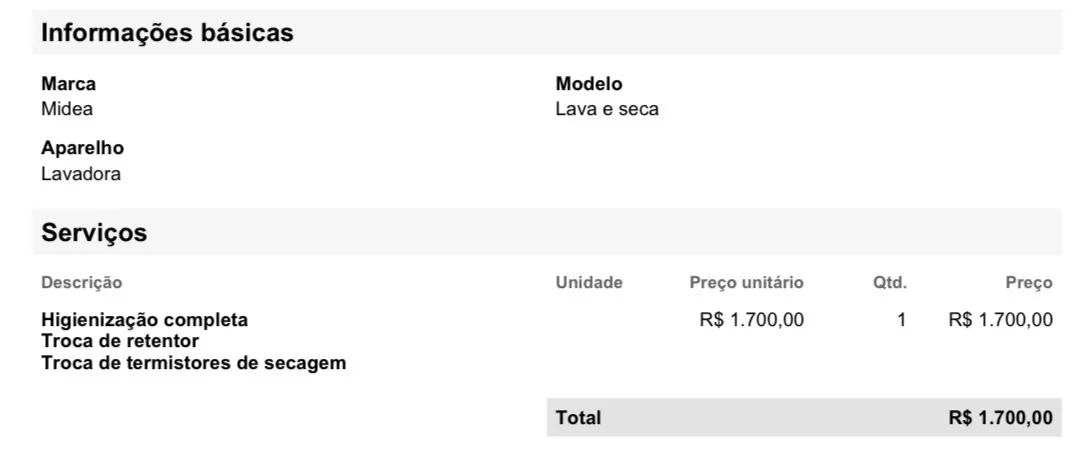 Midea lava e seca 12kg / 8kg LSD12X2 com erro E50 - Foto 2
