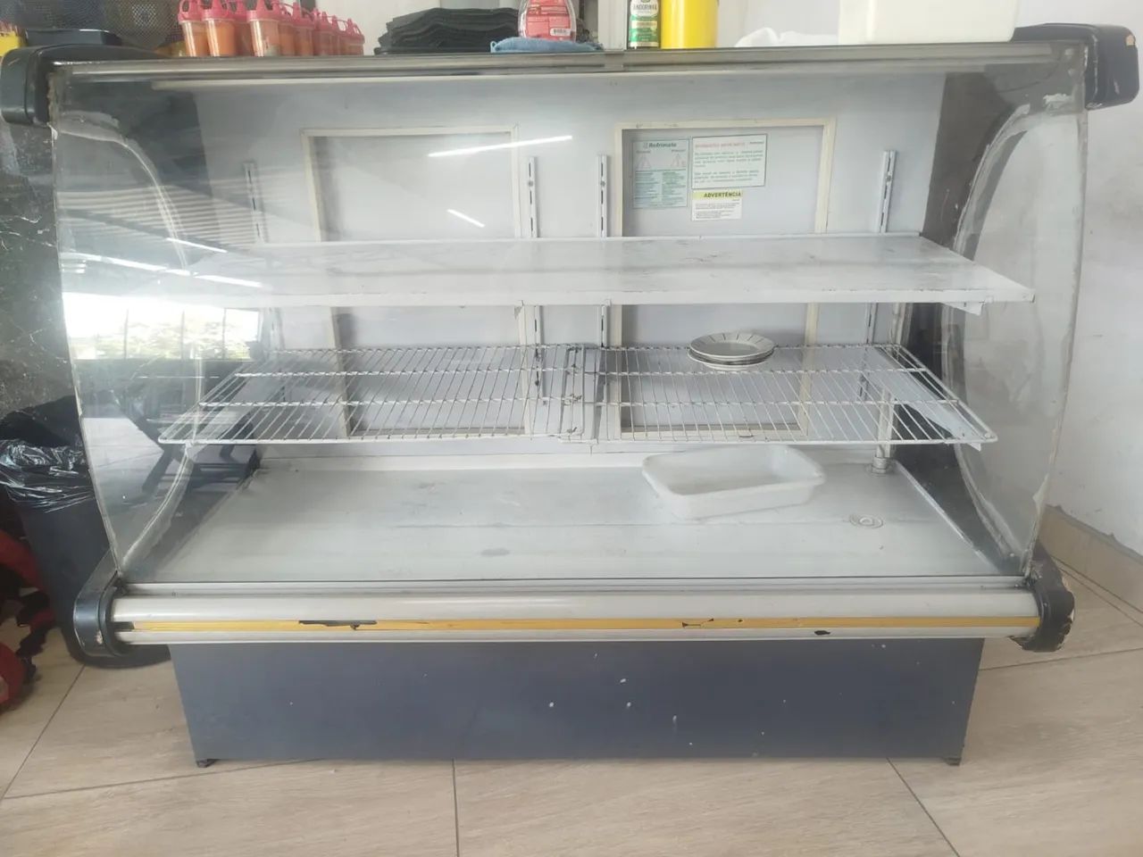 Freezer horizontal tipo expositor de 1500 litros