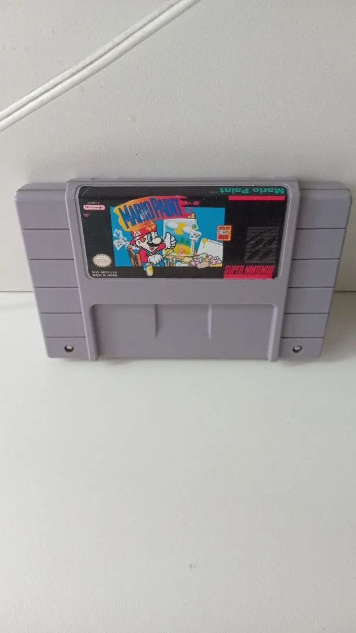 Cartucho Mario Paint original 