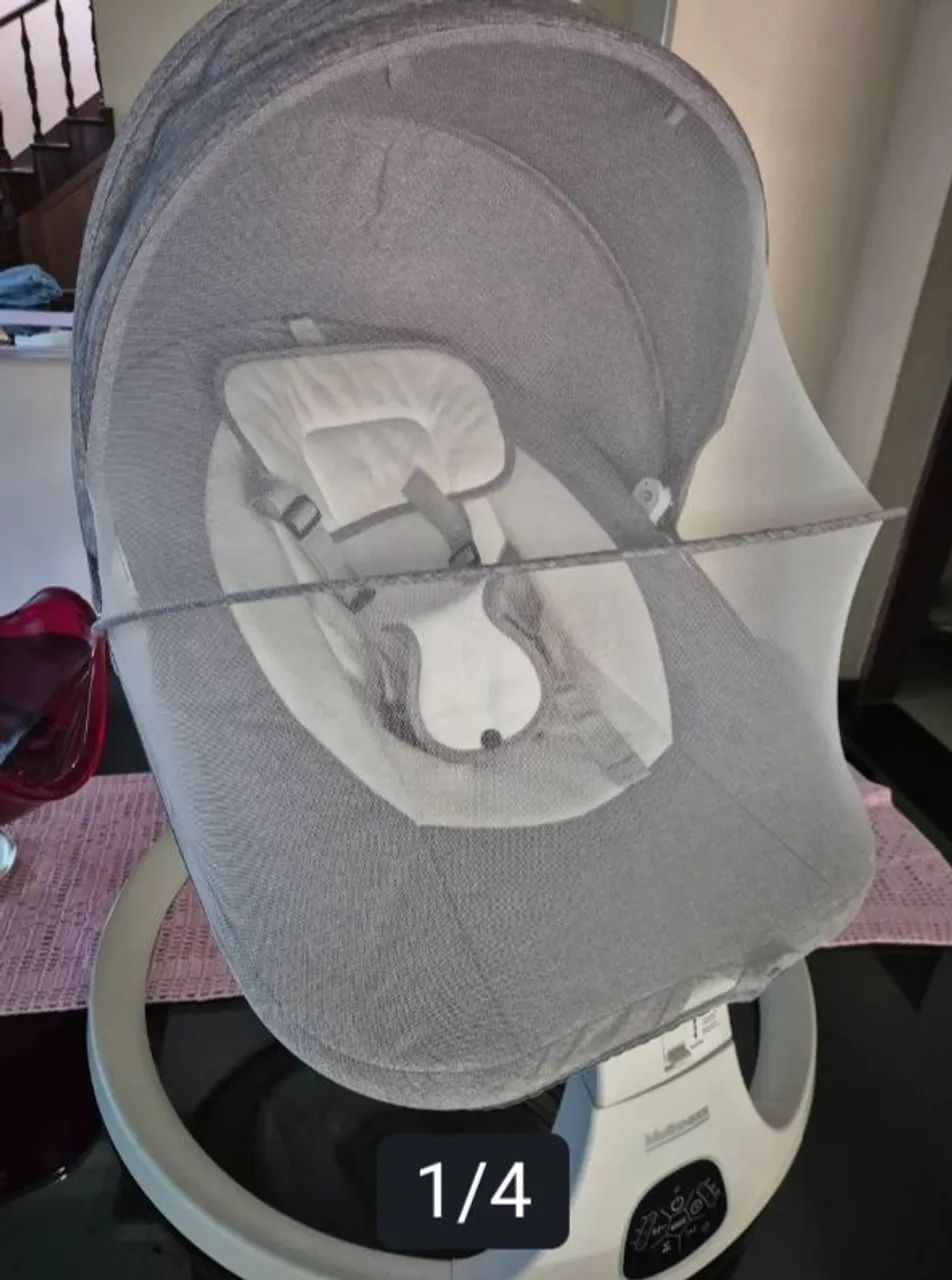 Cadeira elétrica de balanço para Bebê 